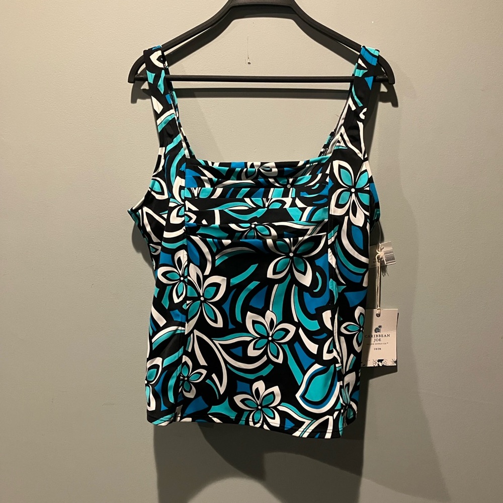 Floral Print Women's Swim Top